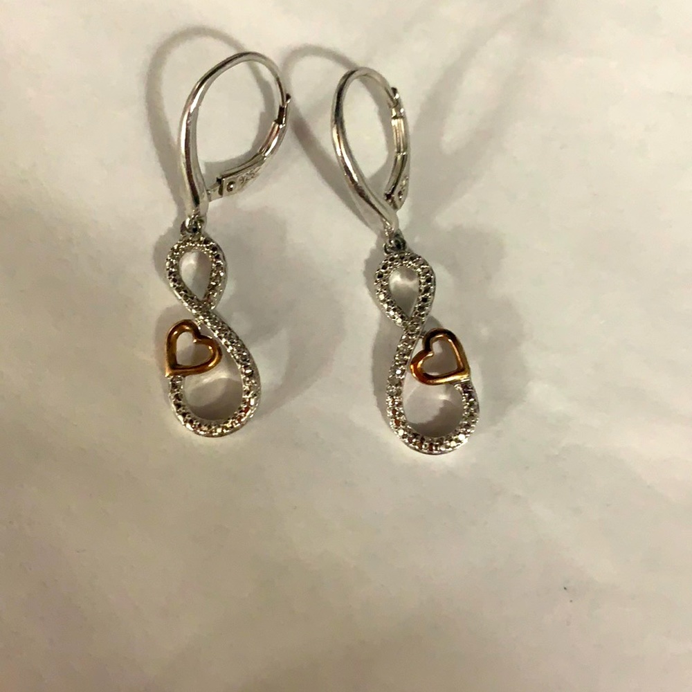 Kay Jewelers infinity diamond earrings
